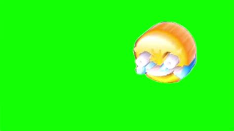laughing emoji meme green screen